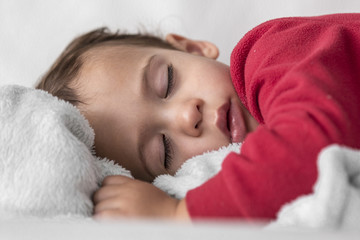 Little boy taking a nap 2