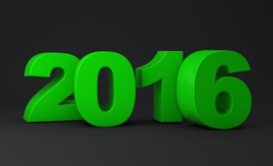 Happy new year 2016 Text Design 