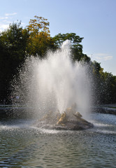 Fototapeta na wymiar Jardins de Versailles et les grandes eaux