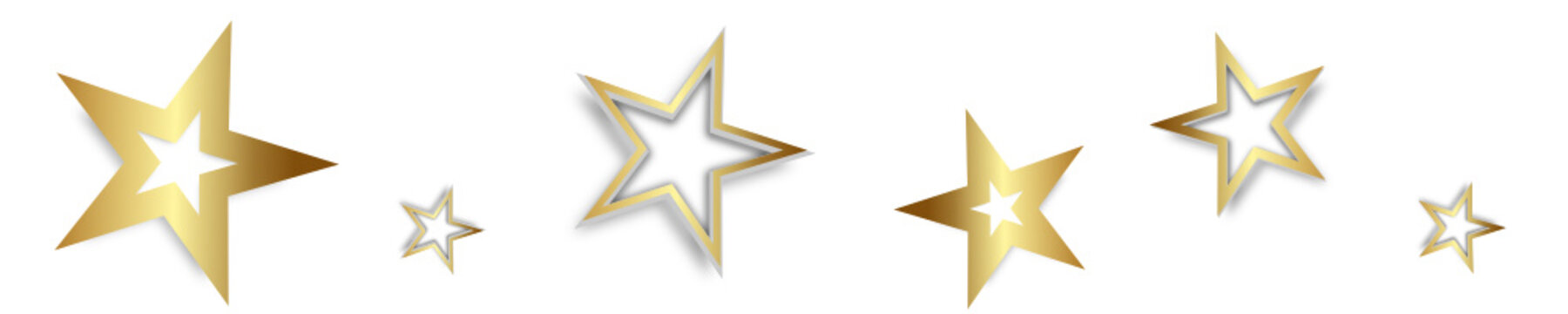 Stars Sterne Banner Hintergrund gold