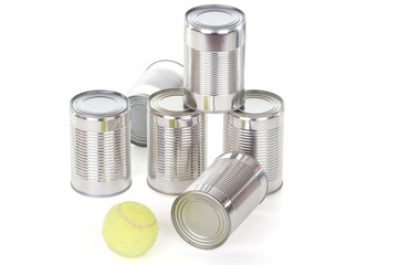 Blechdose Spiel Pyramid