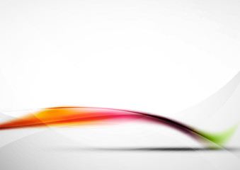 Wave abstract background. Business hi-tech presentation template