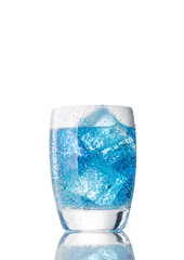 blue cocktail