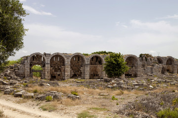 Roman ruins in Perges, Turkey