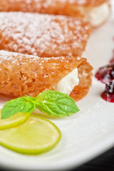 Sicilian cannoli