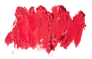 Smudged lipstick abstract texture