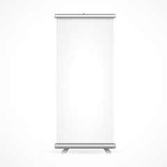 Roll Up Banner Stand Design. 