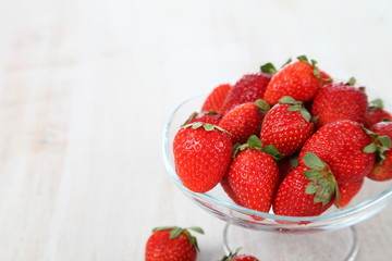 Ripe strawberry