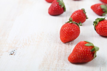 Ripe strawberry
