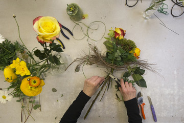 Obraz premium Florist