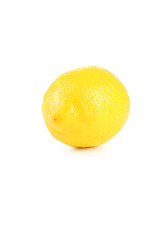 Lemon isolated on white