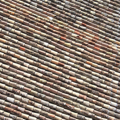 Toit en tuiles / Andalousie (Espagne)