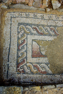 A roman mosaic