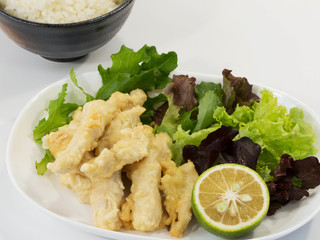 大分名物　とり天