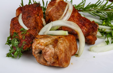 Grilled pork