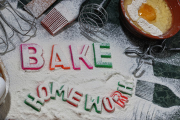 baking process utensils