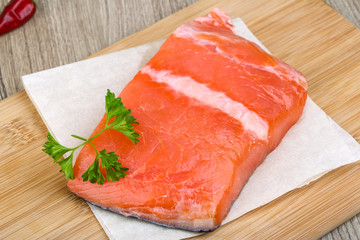 Salmon fillet