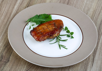 Roasted duck breast