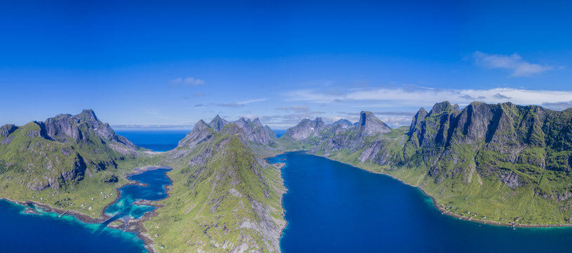 Lofoten from air