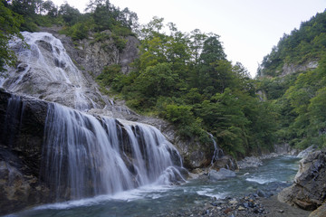 Fototapeta na wymiar 姥ヶ滝
