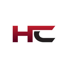 modern initial logo HC