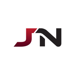 modern initial logo JN