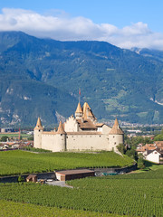 Fototapeta premium Chateau d'Aigle