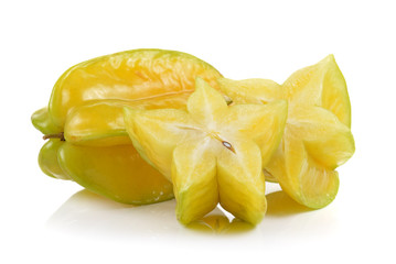 star apple on white background