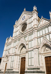 Fototapeta premium Cathedral of Santa Croce - Florence - Italy