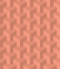 seamless pattern of copper colored blocks