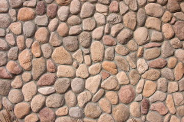 Hintergrund – Natursteinmauer