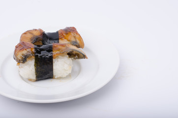 sushi isolated on a white background