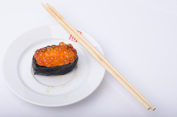 sushi isolated on a white background
