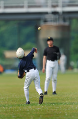 少年野球の練習
