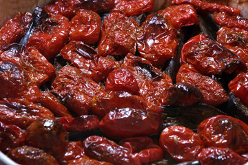 tomatoes and aubergines