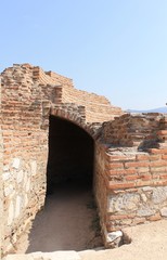 The castle and the tomb of Saint John in Selcuk Ephesus, Turkey