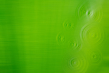 Abstrac green colour background with ripple.