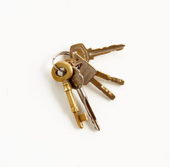 vintage golden keys