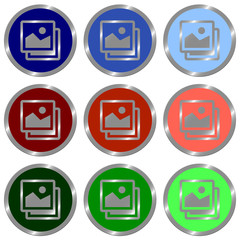 Set of images icons