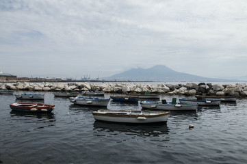 Fototapeta premium Il mare di Napoli.
