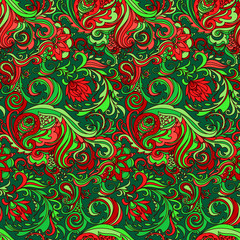 Abstract doodles pattern