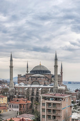 Fototapeta premium Hagia Sophia Elevated View