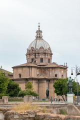 Santi Luca e Martina church in Rome, Italy
