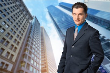 Fototapeta premium Businessman.