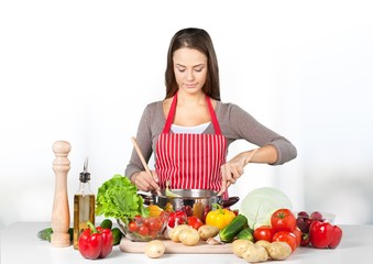 Cooking.