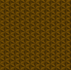 pattern of brown triangles