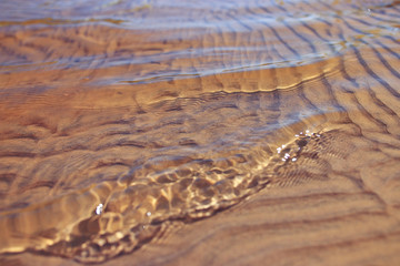 Sea sand texture wave pattern
