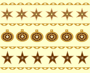 Set recurring items Christmas cookies