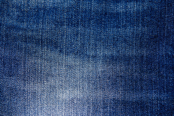 Texture of blue jeans background