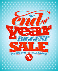End of year pre-holidays sale.